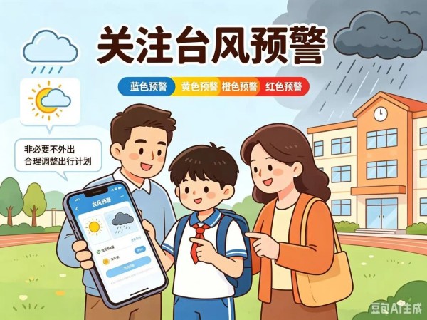 安全提示 | 风雨设防 平安相伴——台风“白海豚”天气安全温馨提示